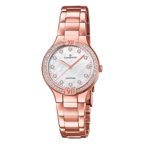 Candino Damenuhr Edelstahl roségold Casual Armbanduhr UC4630/2 Analoguhr