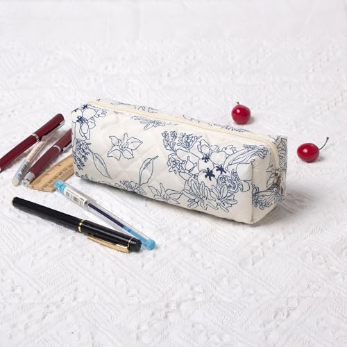 Image of Pencil Case Pen Case Office College School Storage Bag Pouch Holder Box Organizer Makeup Pouch Cosmetic Bag Aesthetic Cute Pencil Case for Girls Boys Kids (ZK)