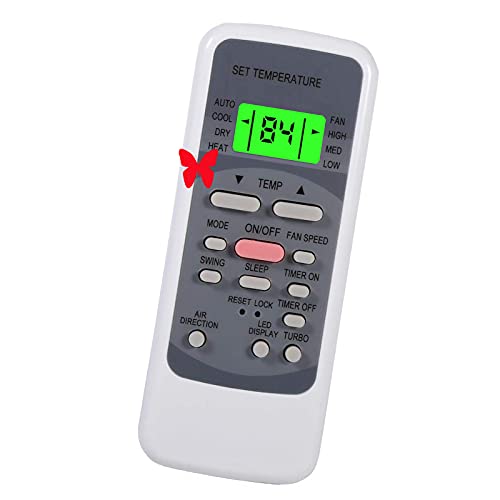 YAOHUIMI Replacement Remote Control for Whynter ARC-08WB ARC-10WB ARC-148MS Portable Air Conditioner