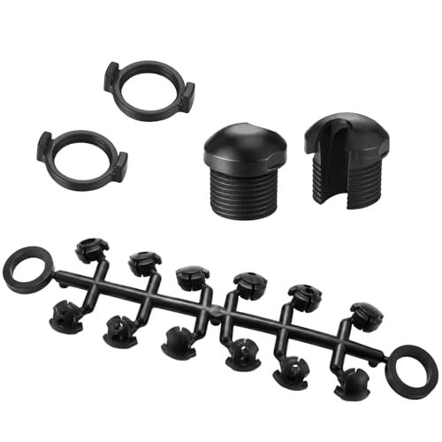 Fiwochic Through Hull Wiring Kit for Kayaks Kayak Wiring Kit Kayak Fishing Accessories Connections for Device Battery Fish Finders Motors Lighting