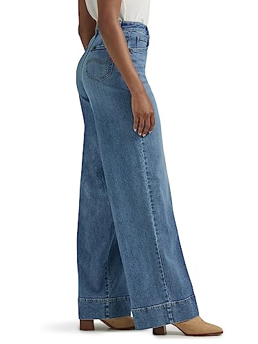 لي/ مارك بنطلون جينز ليجيندري بخصر مرتفع للنساء, اليفيتد ريترو