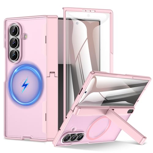 Coque Samsung Galaxy Z Fold 7 Rose Idéale pour Vos Appels Vidéo en Mains Libres