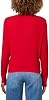 Cárdigan de punto de cable de cuello redondo de manga larga con botones para mujer Tommy Hilfiger 6
