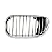 CarPartsDepot, Driver Side Front Grille Chrome Billet Insert Sedan Wagon, 400-12103-01 BM1200128 51137042961