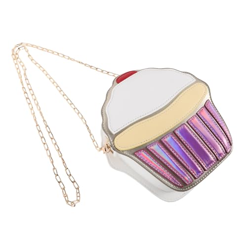 Bolso bandolera para niña de cupcake: el accesorio ideal y práctico para sus paseos diarios