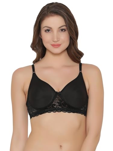 Image of Clovia Women's Cotton Rich Non-Wired Spacer Cup T-Shirt Bra