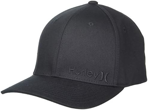 Hurley Mens Corp Hat MHA0007610,Black,L 