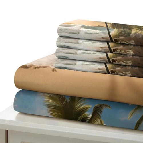 Parure de lit hypoallergénique microfibre douce housse de couette - 7