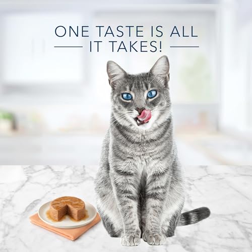 Image of Blue Buffalo Tastefuls Natural Pate Wet Cat Food,Chicken Entree 3-oz cans,(Pack of 48)