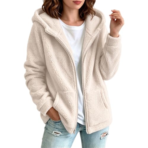 Jacket for Women Zip Up Coats Clothing Plain Winter Tops Clothes - image 1