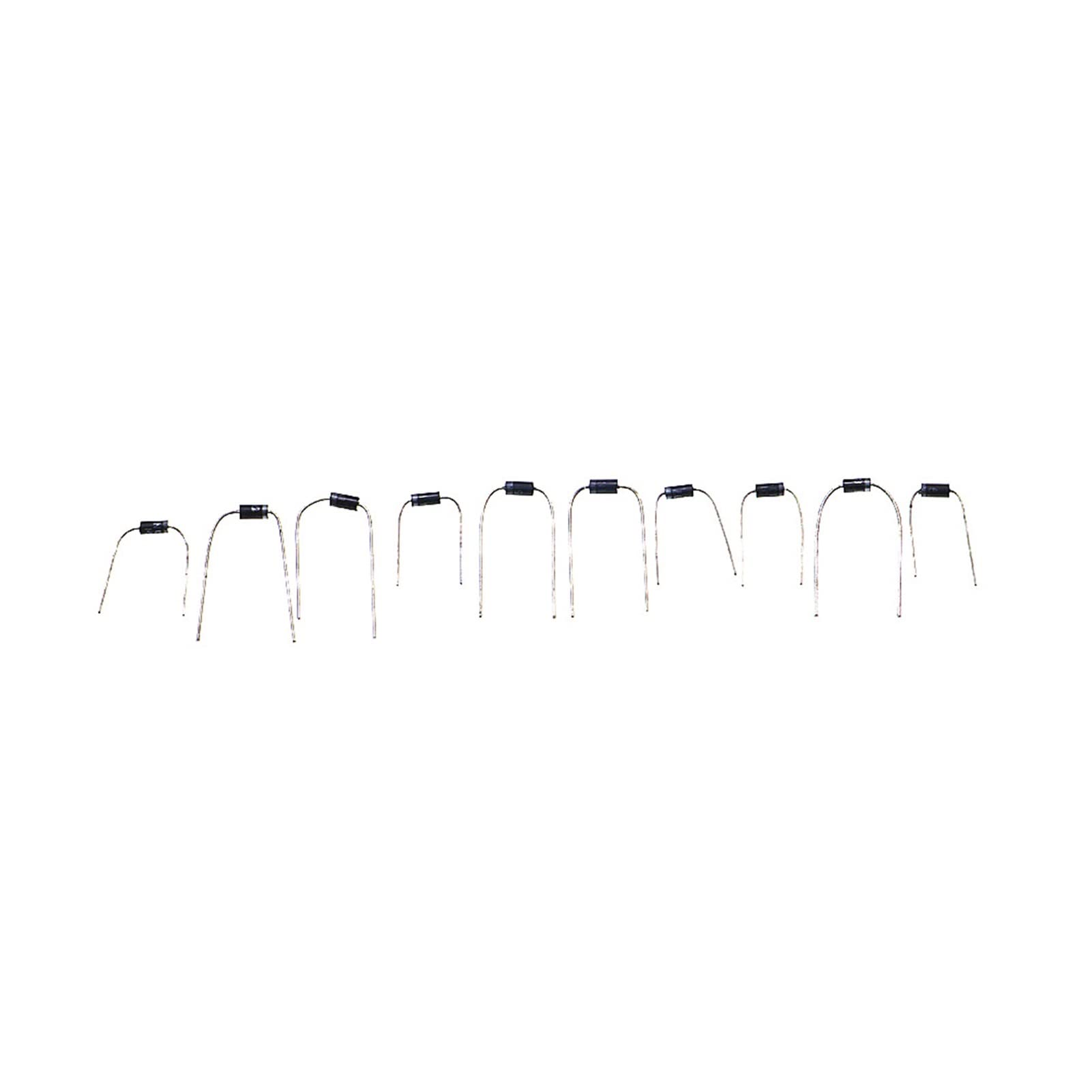 Caja de Kit Surtido de diodos Dip de 10 valores de 200 Piezas 20 Piezas de Cada Valor 1N4001-1N4007 1N5817-1N5819