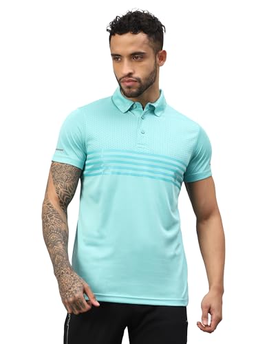 Image of VECTOR X OMT-258 Men's Water Printed Polo T-Shirt