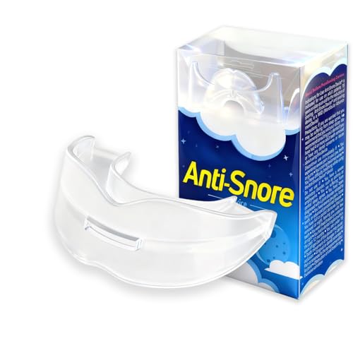 Upverxi Anti-Snore Device: Snore Relief Mouthpiece, Comfortable & Reusable Anti Snoring Device for