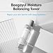 Moisture Balancing Face Toner – Hydrating Korean Toner for Sensitive Skin with Low pH, CICA & Ceramide, PHA and Job’s Tears Extract, Plumping & Calming K-Beauty Skincare (10.14 fl oz)