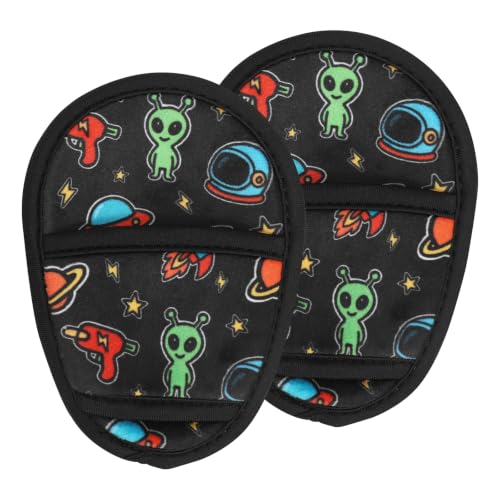 Image of 2 Pack Crotch Area Pad for Stroller, Universal Pram Belt Cushion for Kids