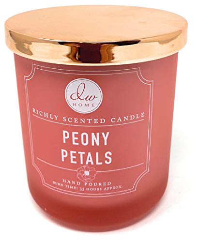 Pétales de pivoine moyenne DW Home éliminez les mauvaises odeurs avec ce pot en cuivre