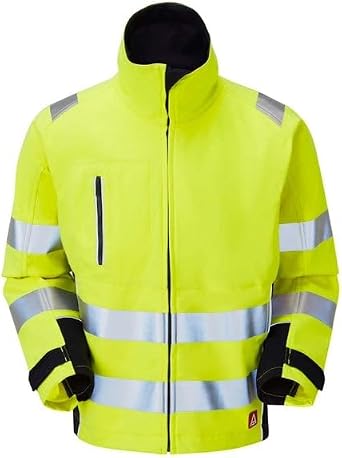 STRATA SKANWEAR Inherent Arc Flash & Flame Protective Hi Vizibility Softshell Jacket CL.2/ARC3/28CAL/CM2