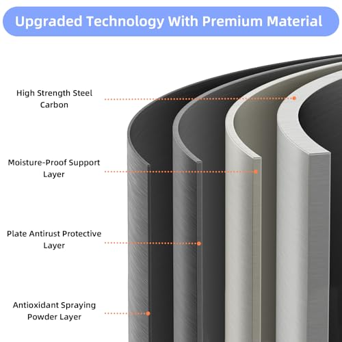 image for Gardenature Trampoline Ladder, 3-Steps with Horizontal Wide Steps,Univ