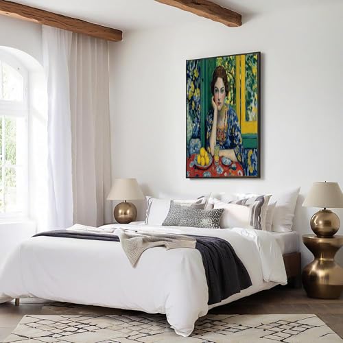 Tableau Decoration Murale Vert pour Murs Vides Chambre - 5