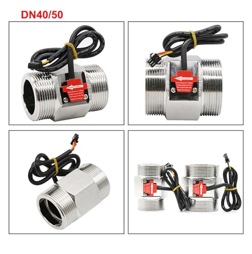 Débitmètre d'eau DN40 à turbine et capteur à effet Hall 1.75 MPa - 2