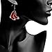 MLB Boston Red Sox Dangle Earrings
