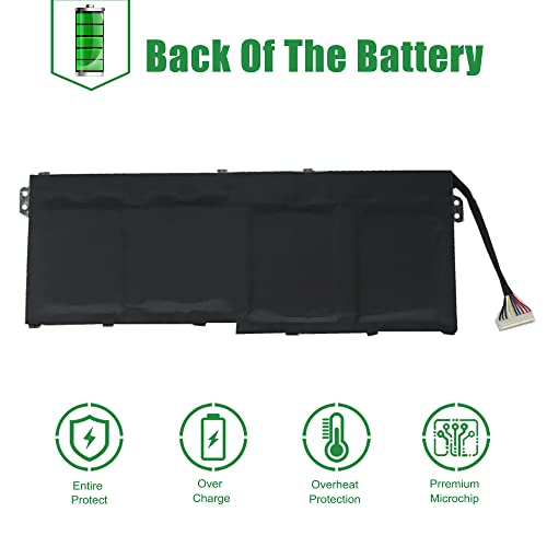 Jiazijia Ac16A8N Laptop Battery Replacement For Acer Aspire V15 Nitro Be Vn7-593G V17 Nitro Vn7-793G Series Notebook 15.2V 69Wh #TOP4