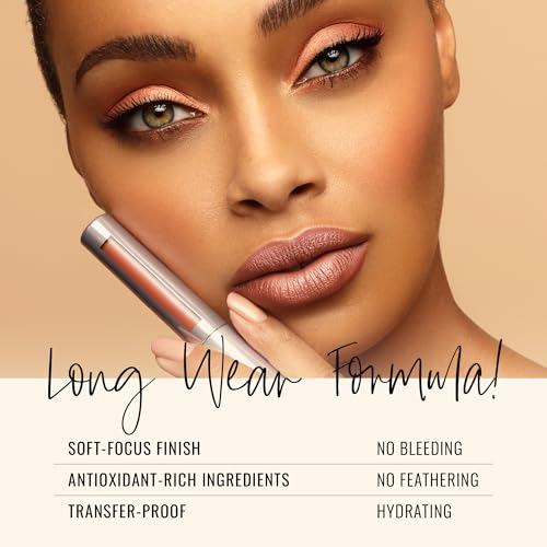 Runway Rogue Silk Glam Liquid Lipstick, Long Wear Frosted Pomegranate Lipstick, ‘Cocktail Hour’
