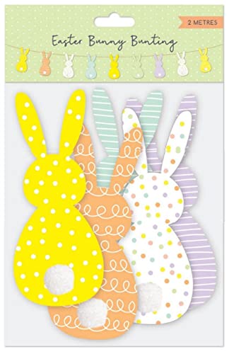 Happy Easter Banner/Decoration/Garland/Bunting, Bunny Pattern Party/Prop