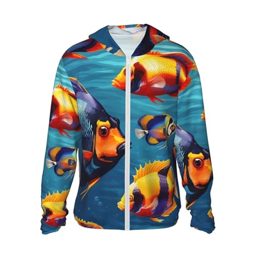 Sudadera ligera con cremallera y protección solar contra rayos UV