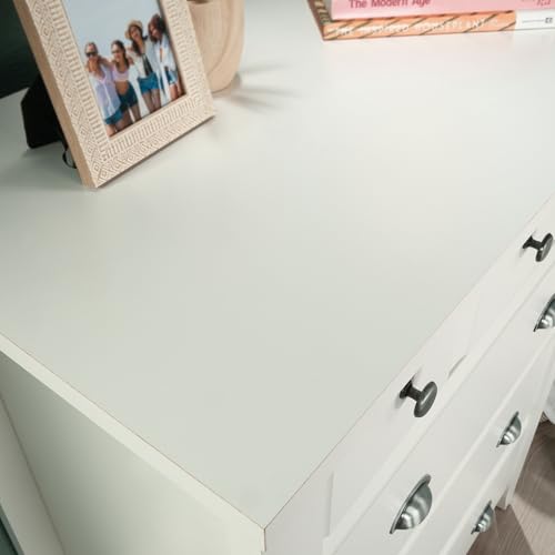 Image of Sauder Shoal Creek Bedroom 4-Drawer Chest, in Soft White finish