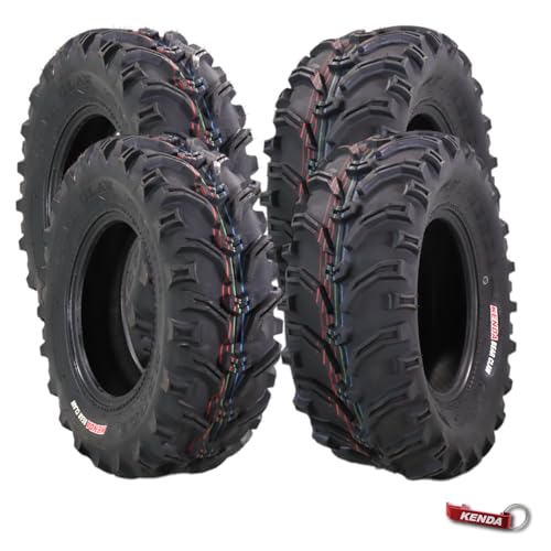 Kenda Bearclaw K299-25x8-12 Front & 25x10-12 Rear Tires for All