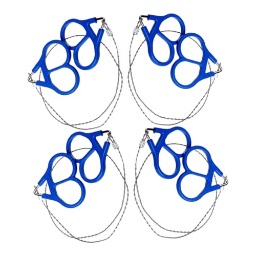 Yardwe Essential Outdoor Tool 4pcs Survival Wire Portable and Flexible for Camping