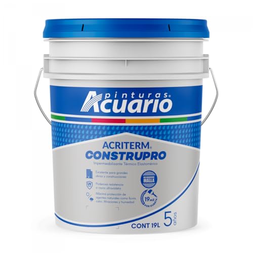 Pinturas Acuario Impermeabilizante Termico Elastomerico Acriterm ...