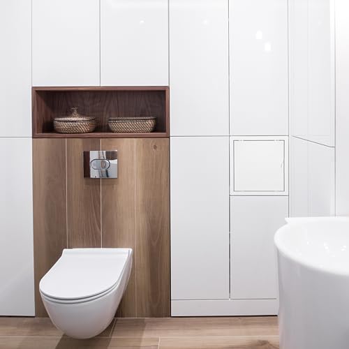 Miratic Sportello Ispezione Bianco in ABS (40 x 40...