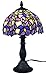 Amora Lighting AM1076TL08 Tiffany Style Iris Mini Table Lamp, 15"