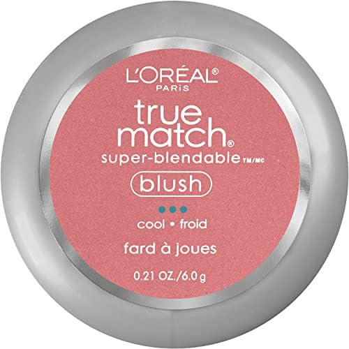 L'Oreal Paris True Match Super-Blendable Blush, Spiced Plum, 0.21 oz.