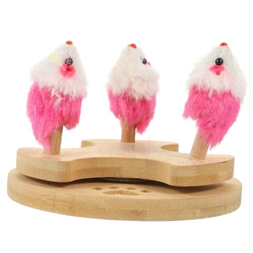 MERRYHAPY L̂ L炩̏ L̃lY~̂ Lǂ邨 LLbgjbvXeBbN cat toy ƒpL^[e[u L̃ANZT[  Khaki