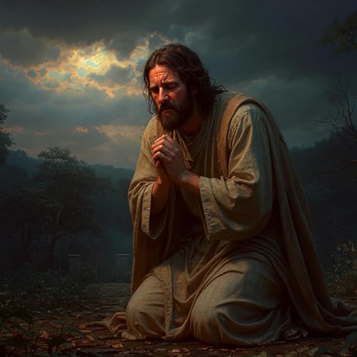 🙏 ¡Cristo En El Huerto! Marcos 14 Con Comentarios. 🥀️ Podcast Por arte de portada