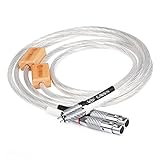 STRNG HiFi 7N Mâle Femelle Câble Audio HiFi Interconnexion Câble Audio Amplificateur CD Câble Équilibré (Color : A, Size : 0.5m)