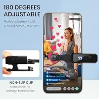Recharge Auto Clicker for Smart Phone, Phone Screen Device Speed Clicker for iPhone iPad Apps, Fast Click Simulation Finger Continuous Click for Game, Live Broadcasts Likes, Lightning Deal, Reward Task (Black) — image 6
