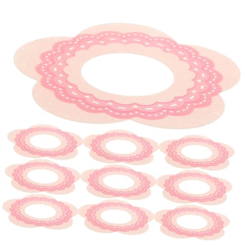 Mikinona 200 Soportes De Papel Antigoteo para Cono Soporte De Papel para Paletas A Prueba De Goteo Decoración De Paletas Soportes para Paletas De Papel Recogedor De Goteo Accesorios