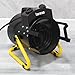 Benross 42450 3000W Industrial Fan Heater/Adjustable Thermostatic Control/Cool Air Setting/Tilting Design/Portable With Carry Handle / IPX4 Waterproof, Yellow