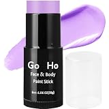 Go Ho Cream-Blendable Pastel Purple Face Paint Stick (1.06 Oz),Full-coverage Light Purple Body Paint...