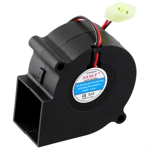 Desiumite Motor de ventilador eléctrico sin escobillas SF6028SL(R) CC 24 V, compatible con modelos Optimyst Danville DNV20AB y BBK20/TAH20/RDY20 Series
