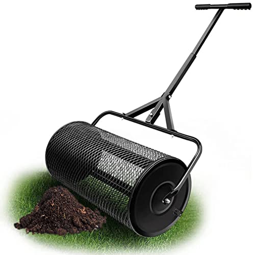 Esparcidor manual de compost y semillas para jardín 24" miniatura 1