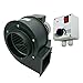 Uzman - Ventilateur radial OBR-200M avec régulateur de vitesse industriel de 400 W, ventilateur centrifuge