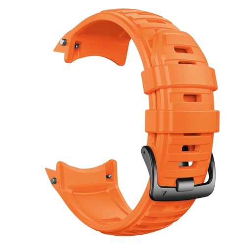 [�����ȓX] 26MM�X�g���b�v �ɓK��Garmin Instinct 2X Solar �V���R���o���h Instinct 2X Solar Tactical Edition �����p���X�g�o���h(Orange)