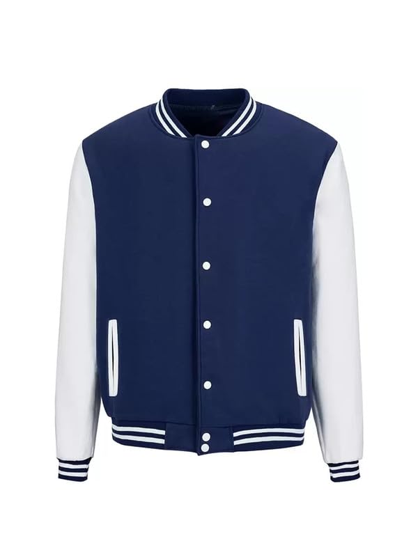 Koverify Solid Unisex Baseball/University Jacket For Men and Women Koverify Solid Unisex Baseball/University Jacket For Men and Women