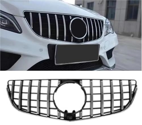 Gril de pare-chocs Mercedes E Coupé W207 2014-2016 style GT ajouré argent