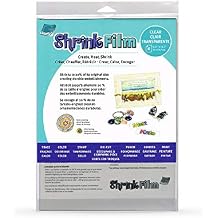 Grafix Shrink Film Clear 6-Sheet Package